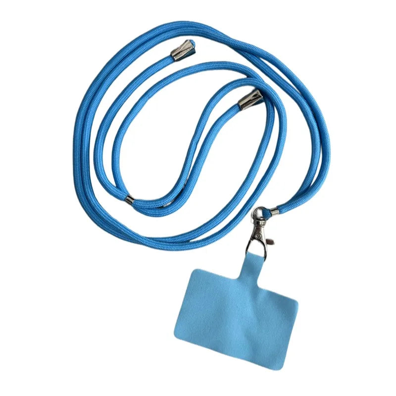 Color Phone Lanyard Suitable for iPhone Xiaomi Samsung Phones With Patch Protection Case Universal And Does Not Affect Charging