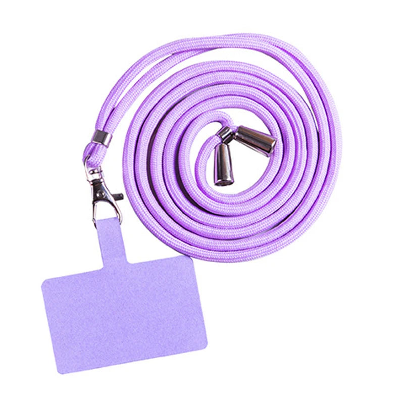 Color Phone Lanyard Suitable for iPhone Xiaomi Samsung Phones With Patch Protection Case Universal And Does Not Affect Charging