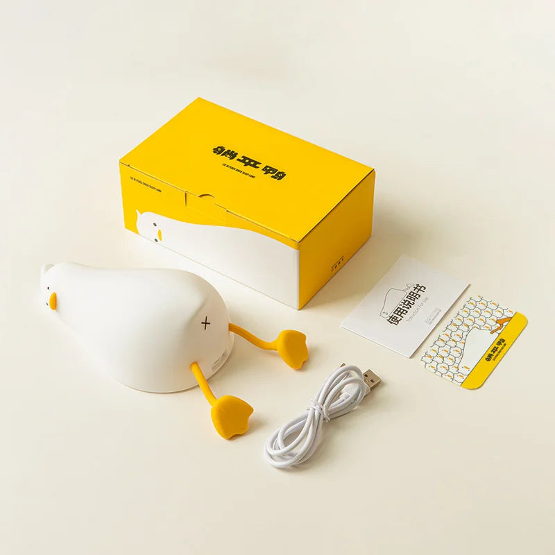 Animal Shaped Night light LED cute panda rabbit light USB charging timed bedside decoration Children's eye protection