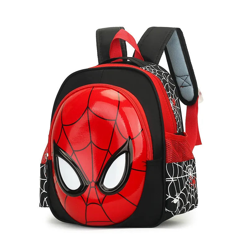 Marvel Cartoon Children's Shoulder Bags Spider Man Student School Bag Cartoon 3d Stereo Kindergarten Backpack Travel Bags Gifts