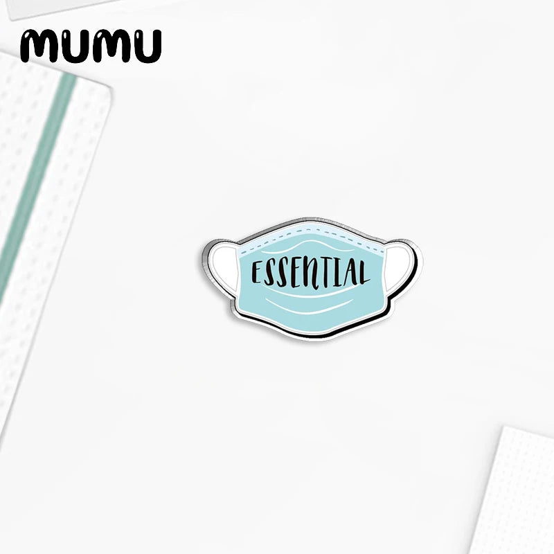 2023 New Nursing Life Lapel Pin Nurse Essential Acrylic Brooches Handmade Epoxy Jewelry Shirt Bag Badge