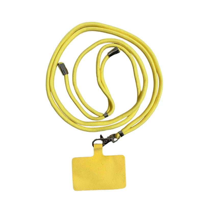 Color Phone Lanyard Suitable for iPhone Xiaomi Samsung Phones With Patch Protection Case Universal And Does Not Affect Charging