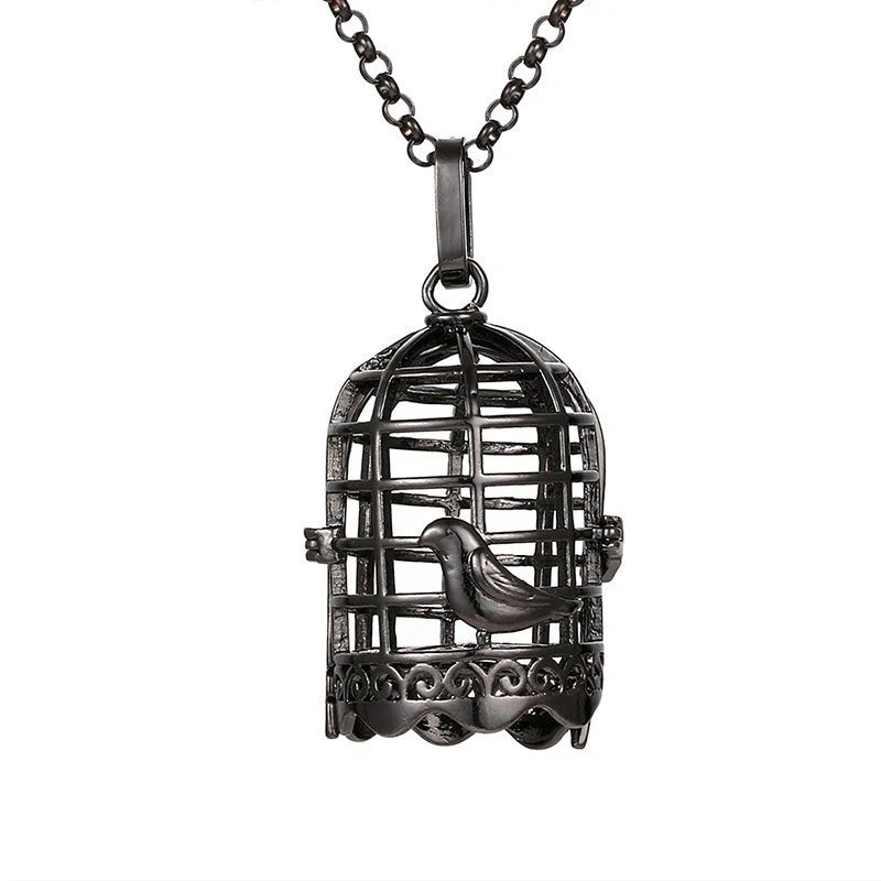 Mexico Style Tree Of Life Angel Necklace 16MM Music Ball Vintage Pregnancy Necklace Aroma Essential Oil Diffuser Locket Pendant