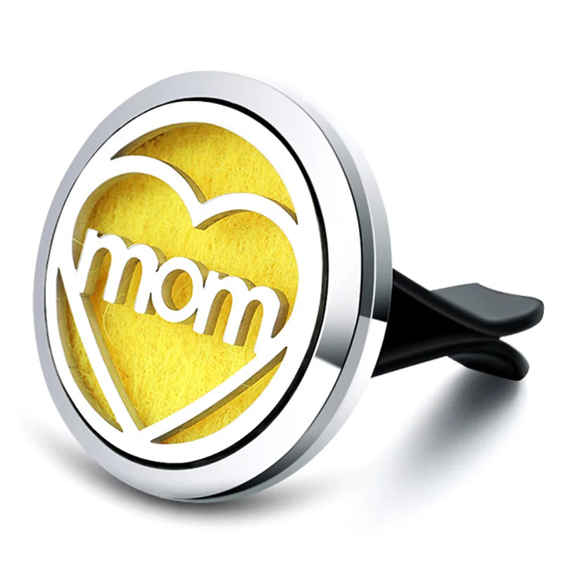 New Owl Car Aroma Essential Oil Diffuser 1Pcs Tree Of Life Car Air Outlet Clip Air Freshener Perfume Locket Animal Style Jewelry