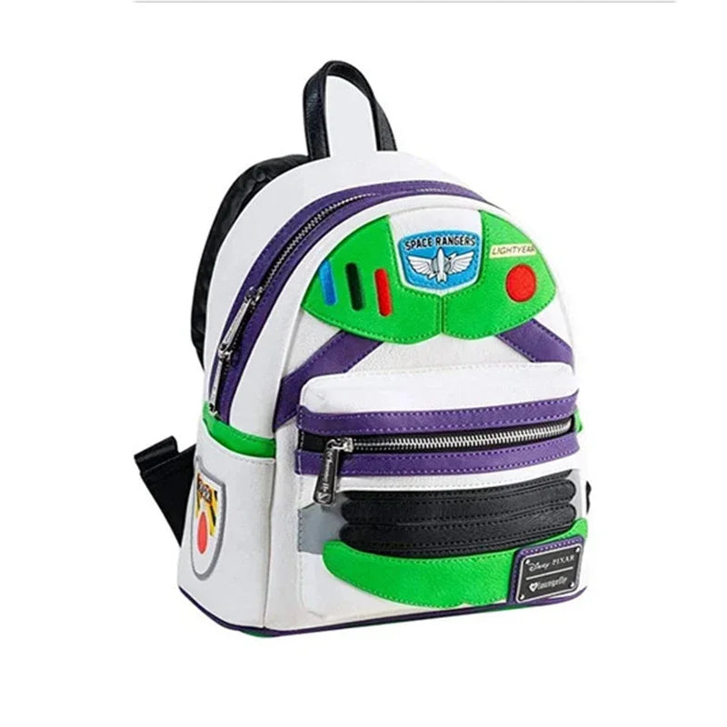 Toy Story Womens Double Strap Shoulder Bag Purse PU Backpack High Quality Cartoon Leisure Children's School Bag Gift