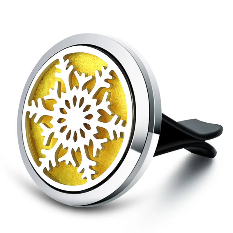 New Owl Car Aroma Essential Oil Diffuser 1Pcs Tree Of Life Car Air Outlet Clip Air Freshener Perfume Locket Animal Style Jewelry