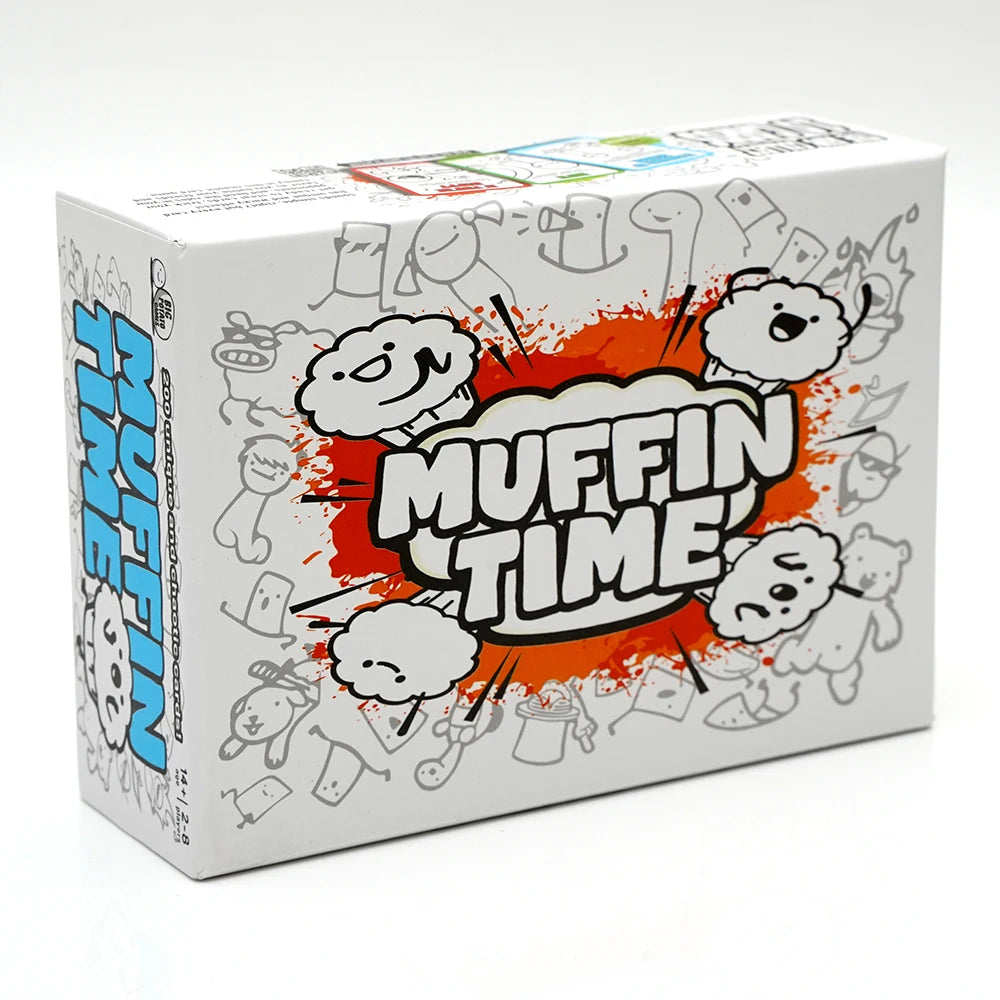 Muffin Time A Very Random Card Game Party Game Game Night 200pcs Unique Cards Quick To Play Suitable For 2 To 8 Player