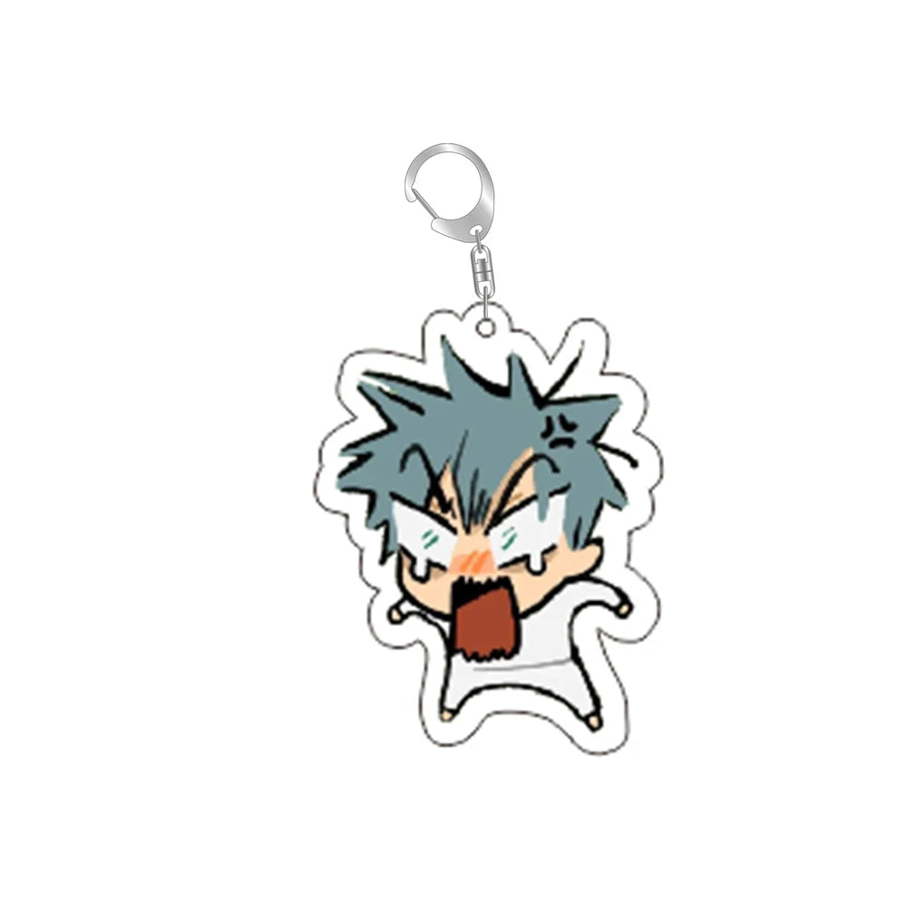 Popular Anime Alien Stage Chibis Keychains for Womens Accessories Bag Luka Ivan Till Mizi Hyuna Sua Keyrings Jewelry Fans Gifts