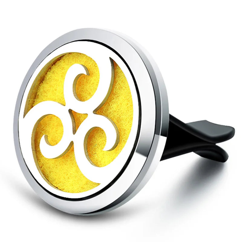New Owl Car Aroma Essential Oil Diffuser 1Pcs Tree Of Life Car Air Outlet Clip Air Freshener Perfume Locket Animal Style Jewelry