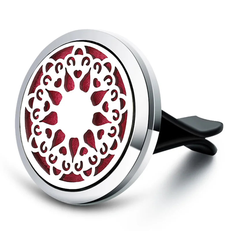 New Owl Car Aroma Essential Oil Diffuser 1Pcs Tree Of Life Car Air Outlet Clip Air Freshener Perfume Locket Animal Style Jewelry