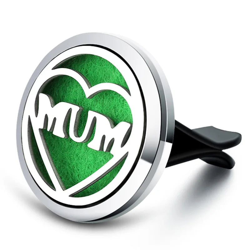 New Owl Car Aroma Essential Oil Diffuser 1Pcs Tree Of Life Car Air Outlet Clip Air Freshener Perfume Locket Animal Style Jewelry