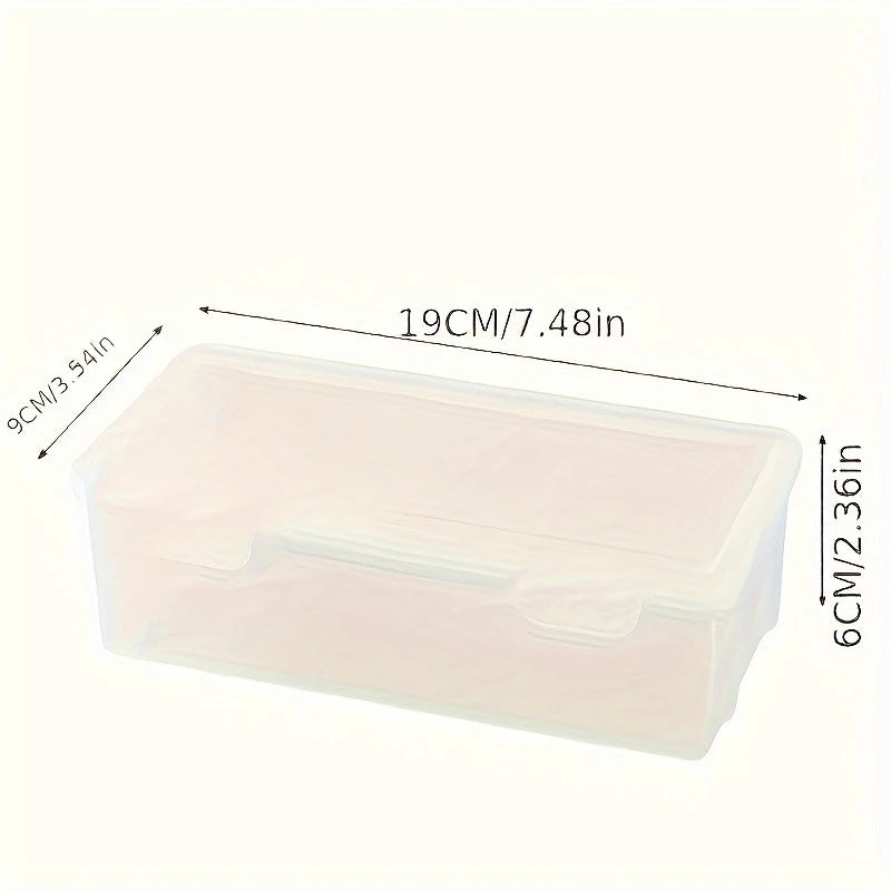 1/2 PCS Pencil Case Box PP Pencil Box Multi-function Stationery Organizer School Supplies for Office Pen Box Kits Sacs Pen Box