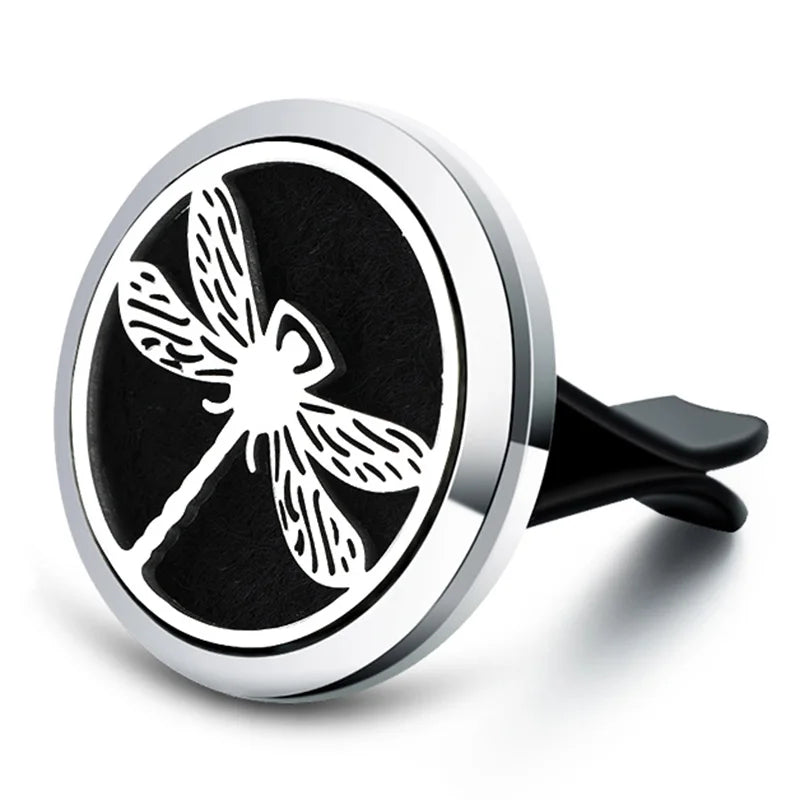 New Owl Car Aroma Essential Oil Diffuser 1Pcs Tree Of Life Car Air Outlet Clip Air Freshener Perfume Locket Animal Style Jewelry
