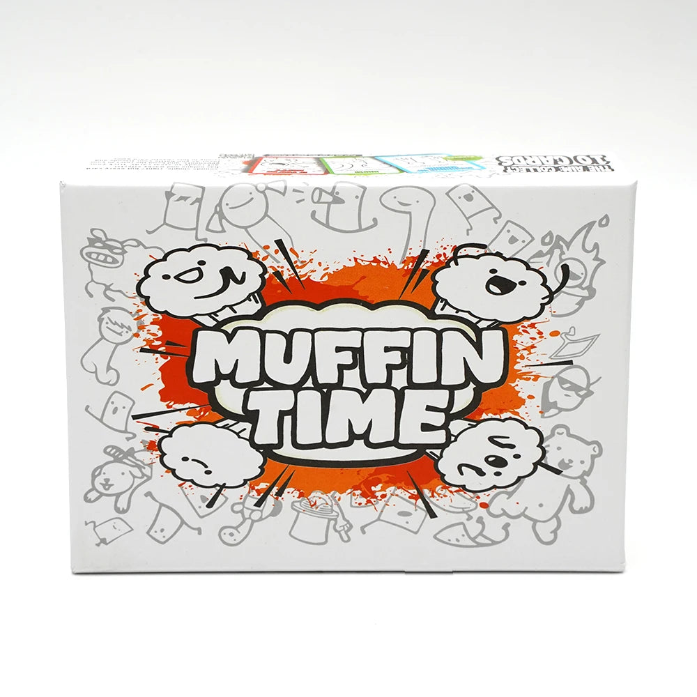 Muffin Time A Very Random Card Game Party Game Game Night 200pcs Unique Cards Quick To Play Suitable For 2 To 8 Player