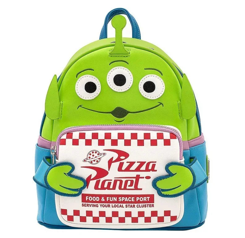 Toy Story Womens Double Strap Shoulder Bag Purse PU Backpack High Quality Cartoon Leisure Children's School Bag Gift