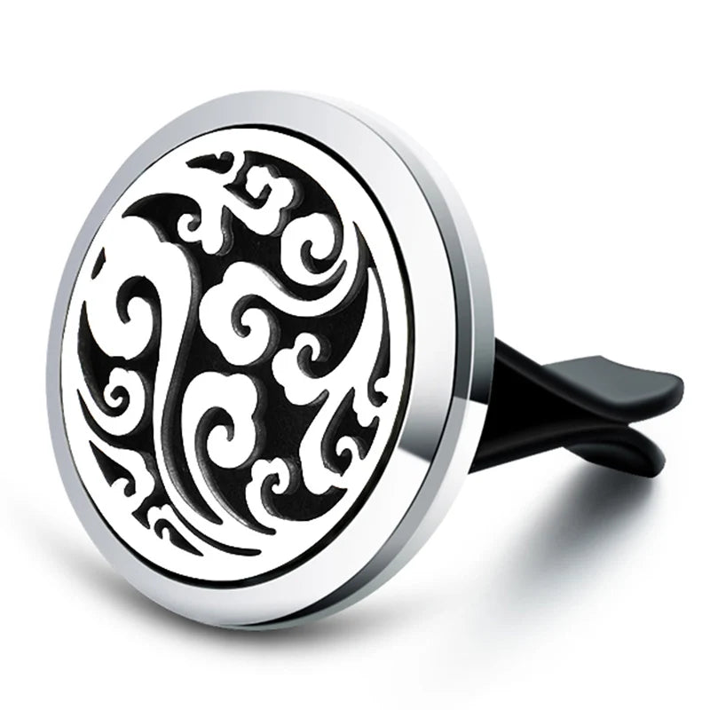 New Owl Car Aroma Essential Oil Diffuser 1Pcs Tree Of Life Car Air Outlet Clip Air Freshener Perfume Locket Animal Style Jewelry