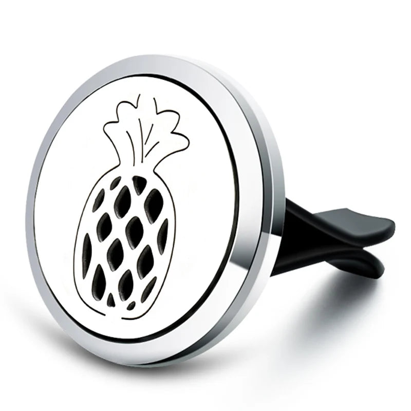 New Owl Car Aroma Essential Oil Diffuser 1Pcs Tree Of Life Car Air Outlet Clip Air Freshener Perfume Locket Animal Style Jewelry